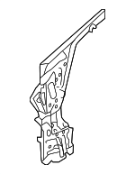 64115TZ3325ZZ - Body: Inner Windshield Pillar for Acura Image