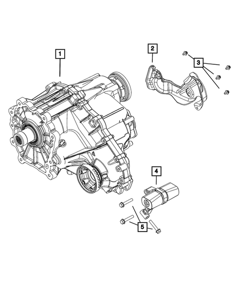 Transfer Case and PTU Assembly for 2026 Dodge Durango #0