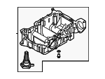 215203N250 - Engine: Oil Pan for Hyundai Image