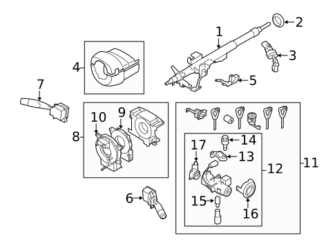 Switches for 2014 Subaru Impreza #0