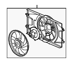 1581658 - Cooling System: ACDelcoâ„¢ Fan Assembly for GM Image image