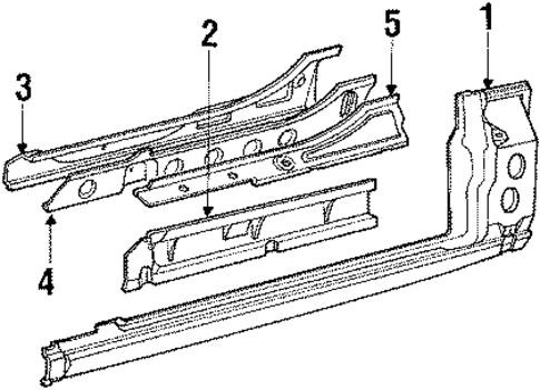 Rocker for 1991 Volvo 780 #0