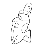 GD7A72210 - Body: Hinge for Mazda: 626 Image