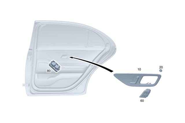 9904738 - Electr. System: Pan Head Screw W Collar for Mercedes-Benz Image image