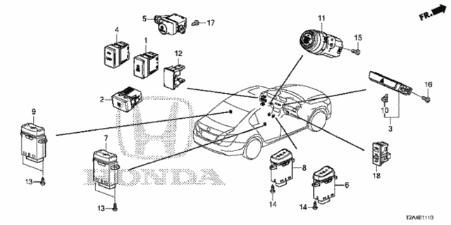 Switch for 2016 Honda Accord #0