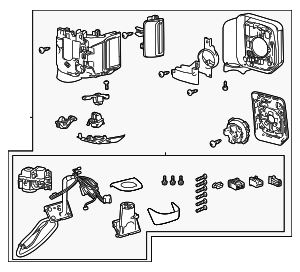 879406A690 - : Mirror Assembly for Toyota Image