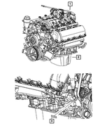 R8172486AA - 4.7L Gas; Engine: Long Block Engine, Remanufactured for Mopar Image