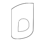 519610E080 - Body: Hook for Toyota: Highlander Image