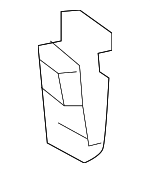 9046805135 - Body: Shift Panel Clip for Toyota: 4Runner, Camry, Celica, Highlander, Mirai, MR2 Spyder, Prius, Sequoia, Sienna, Solara, Yaris Image