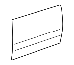 671110C030 - : Outer Panel for Toyota: Sequoia, Tundra Image