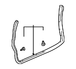 623120C030E1 - : Surround Weather-Strip for Toyota Image