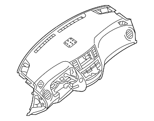 682009NB2B - : Panel &amp; Pad Assembly-Instrument for Infiniti Image