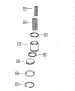 4567575 - Automatic Transaxle 4 Speed: Accumulator Spring for Mopar Image