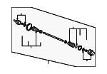42310SJA003 - Suspension: Axle Assembly for Acura Image