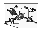 41200RJC020 - Universals &amp; Rear Axle: Differential Assembly for Acura: RL Image