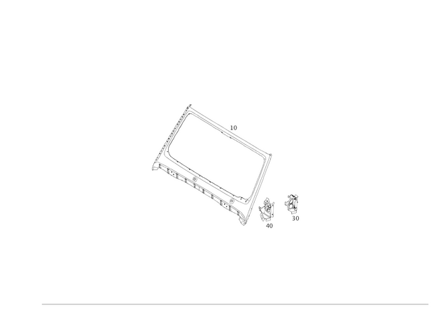 4636712800 - Cowl, Front Panel: Frame Segment for Mercedes-Benz: G550, G63 4x4 Squared AMG, G63 AMG Image image