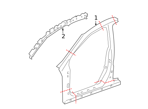 Aperture Panel for 2012 Honda CR-V #0