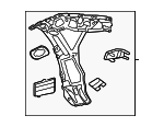 192880010364 - Body: Side Reinforced for Mercedes-Benz Image