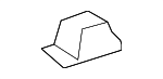 11516382 - Body: Bumper Cover Nut for GM Image
