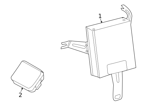 Electrical Components for 2010 Mercury Milan #3