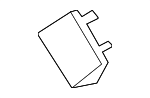 2478858606 - Body: Tow Eye Cap Cover for Mercedes-Benz Image