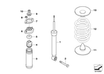 33507836827 - : Barrel Spring Rear for BMW Image