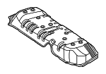 2546828802 - Exhaust: Exhaust Muffler Heat Shield for Mercedes-Benz Image