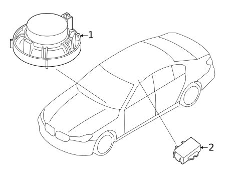 Communication System Components for 2025 BMW M5 Touring #0