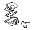19201283 - Engine: Air Cleaner Assembly for GM Image