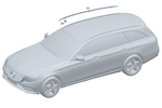 2068900300 - Case and Container: Roof Railing for Mercedes-Benz Image
