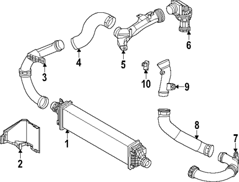 Intercooler for 2025 Nissan Murano #0