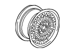36111093531 - Suspension: Wheel, Alloy for BMW Image