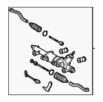 4420053131 - Steering: Gear Assembly for Lexus: IS F, IS250, IS350 Image