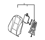 88390A5600 - Body: Seat Back Heater for Hyundai: Elantra GT Image