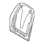 88490A5650RY - Body: Seat Back Panel for Hyundai: Elantra GT Image