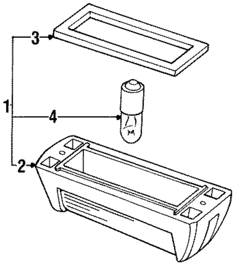Bulbs - Chassis for 1987 Land Rover Range Rover #0