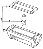 RTC3831 - : Lens for Land Rover: Range Rover Image