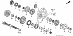 23423PX4003 - Transmission - Automatic: CLUTCH ASSY., ONE-WAY for Honda Image