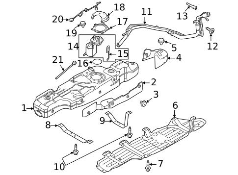 Hardware, Fasteners & Fittings for 2023 Ford Bronco #0