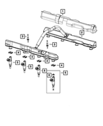 5038337AC - Fuel: Fuel Injector for Mopar Image