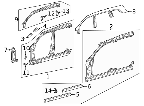 Aperture Panel for 2022 Mercedes-Benz GLS 63 AMG&reg; #0