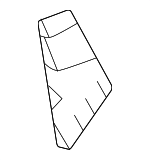 1676828301 - Body: Baffle Plate for Mercedes-Benz Image