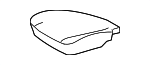 7151242030 - Body: Seat Cushion for Toyota: RAV4 Image