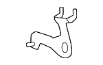 2323206401 - Suspension: Pressure Line Bracket for Mercedes-Benz Image