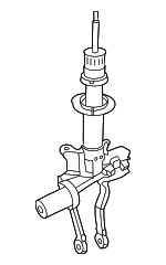1923206501 - Suspension: Shock-Absorber Strut                     for Mercedes-Benz: AMG&amp;reg; GT 55, AMG&amp;reg; GT 63 Image
