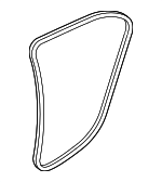 51725A36924 - : Weather-Strip On Body for BMW: 740i, 750e xDrive, 760i xDrive, i7 Image