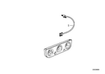 64111387948 - Heater and Air Conditioning: Shaft for BMW Image