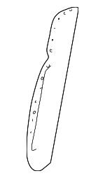 701881775B - Body: Pad for Volkswagen: EuroVan Image