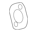 287513S100 - Exhaust: Converter Gasket for Genesis: G70, G80, G90 | Hyundai: Azera, Elantra, Elantra GT, Equus, Genesis, Genesis Coupe, Palisade, Santa Cruz, Santa Fe, Santa Fe Sport, Santa Fe XL, Sonata, Tucson, Veracruz Image