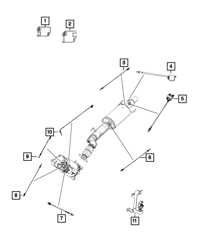 « 68224047AA – Electrical : Câblage Support pour Mopar Image »